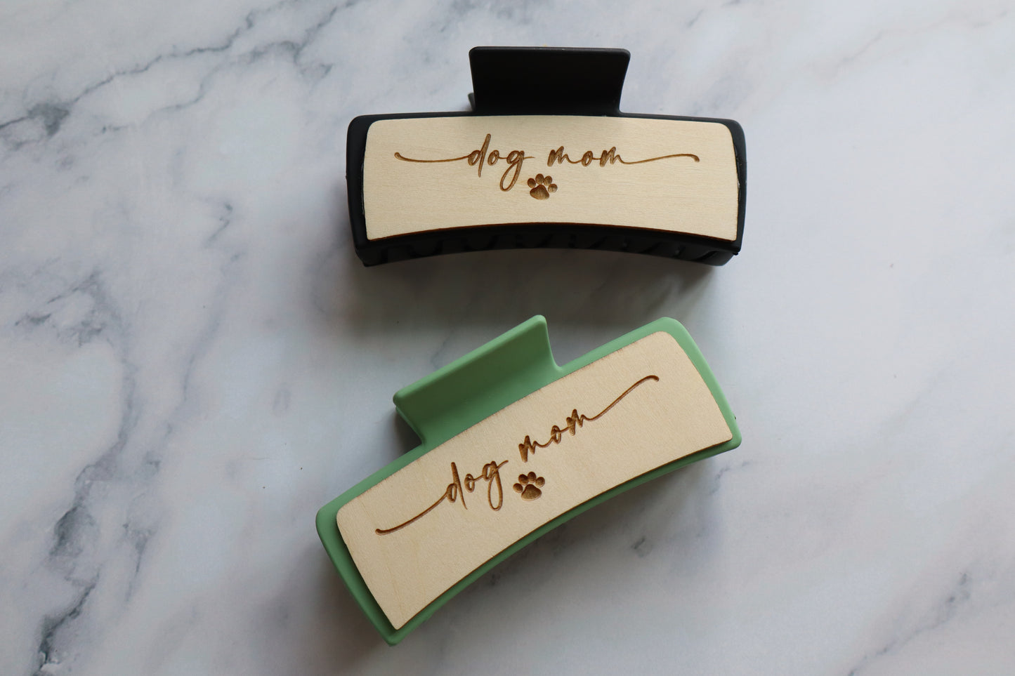 Dog Mom Large Claw Clip