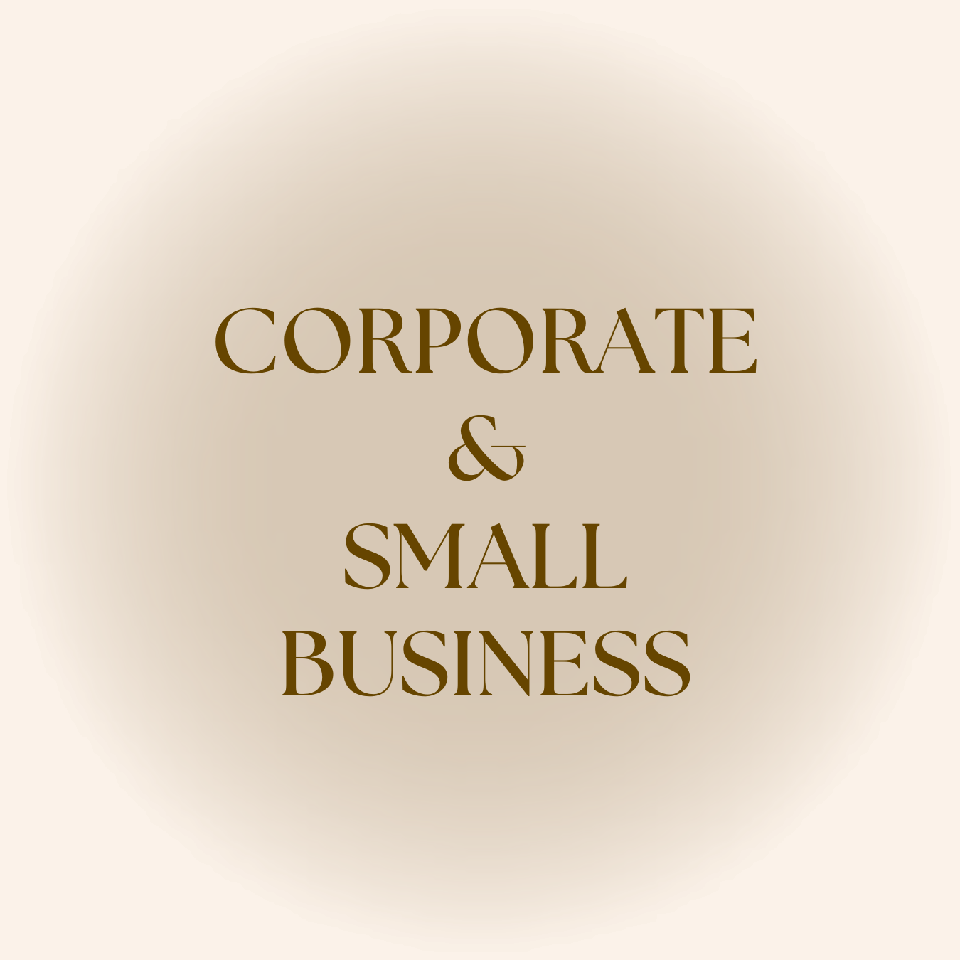 CORPORATE & SMALL BUSINESS